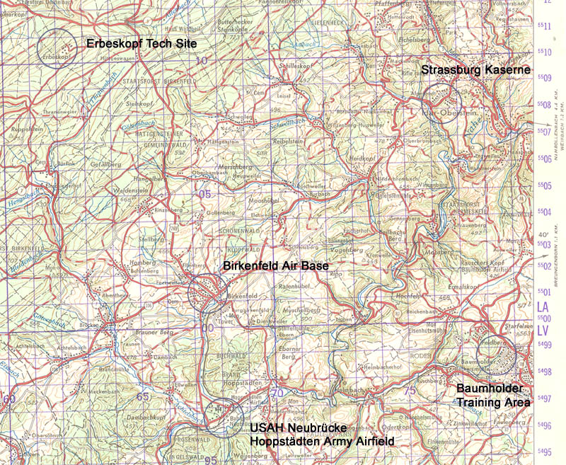 USAREUR Cities - Baumholder